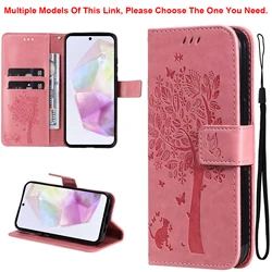 Leather Wallet Case with Card Slot and Storage Compartment - iPhone 6 7 8 SE2 SE3 (Pink)