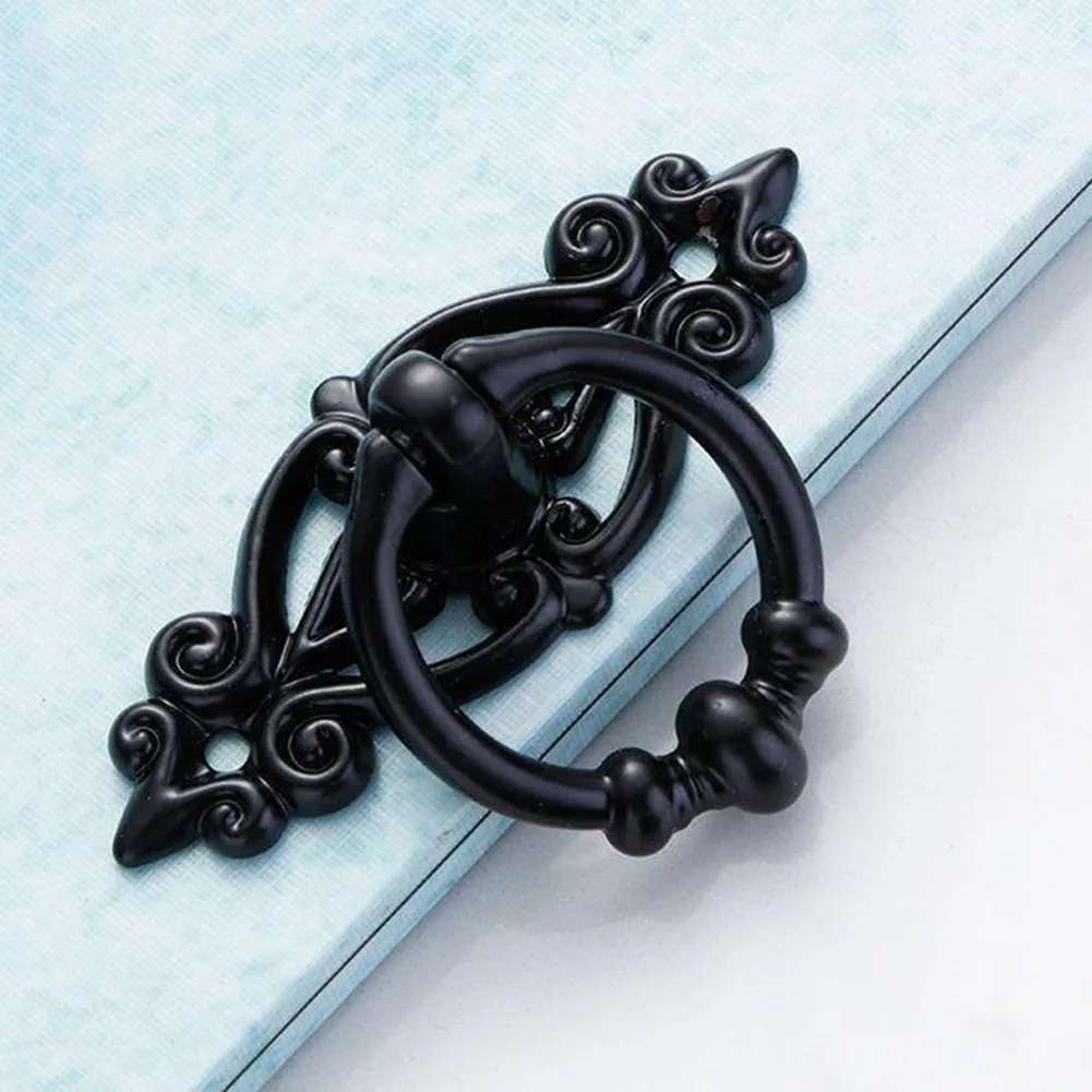 Vintage-Style Antique Alloy Pull Ring Handle