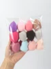 Medium Size Beauty Sponge 6/12/24/36/60 Pieces, Random Color and Shape, Foundation Mixing Beauty Sponge, Liquid, Cream and Powde 5