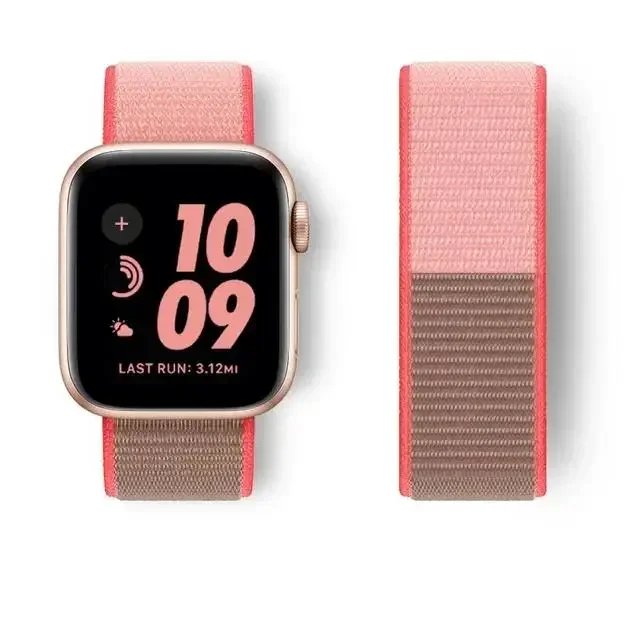 Versatile Smartwatch Sport Loop Strap - Adjustable Band in Various Sizes