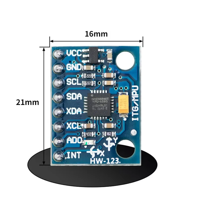 GY-521 MPU-6050 MPU6050 Module 3 Axis gyro sensors+ 3 Axis Accelerometer Module image 3