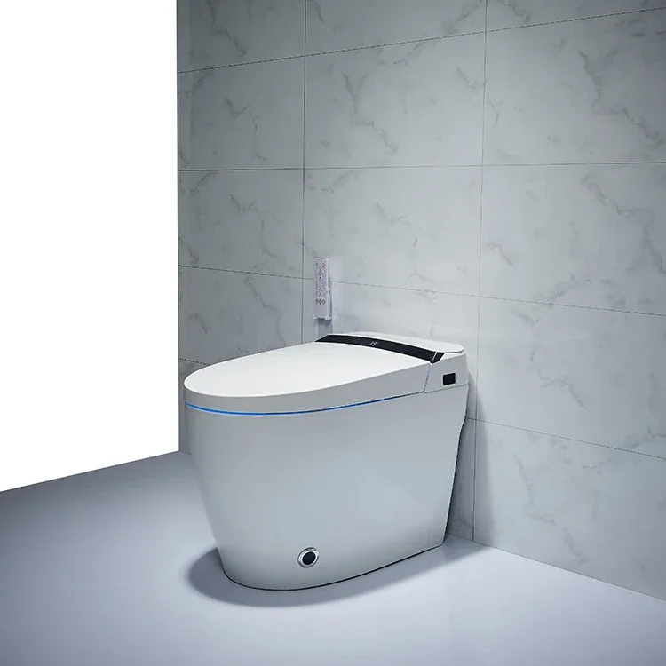 YYHC-Low price one piece wc toilet intelligent automatic sanitary wares 5