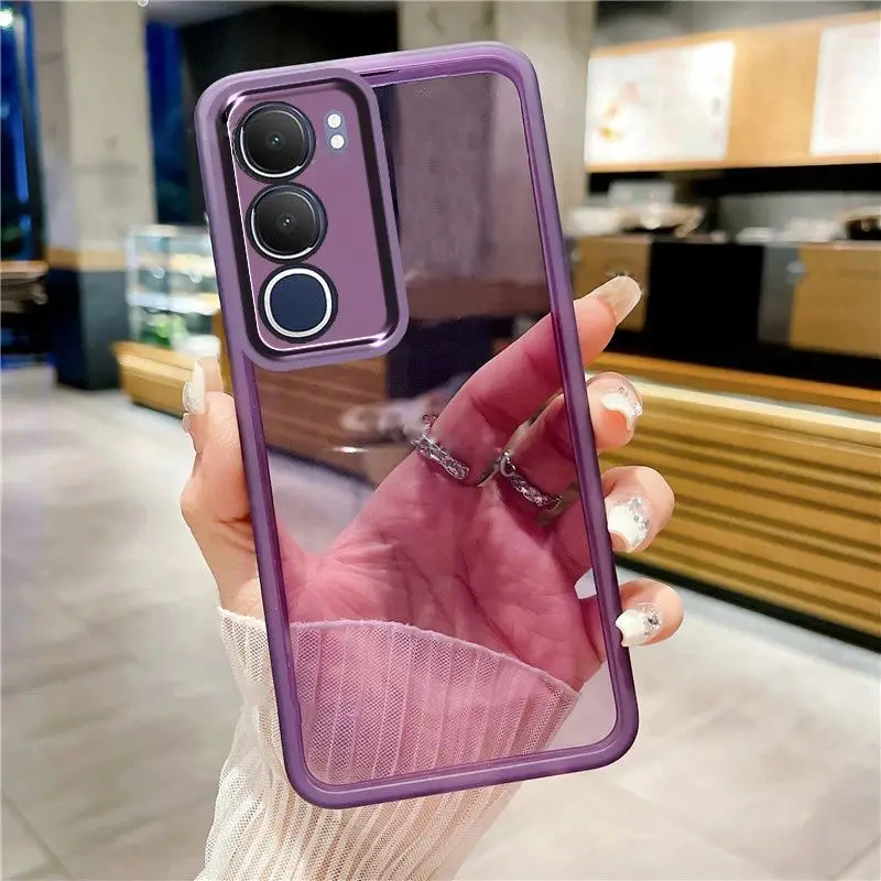 Luxury Soft Bumper Clear Back Phone Case
