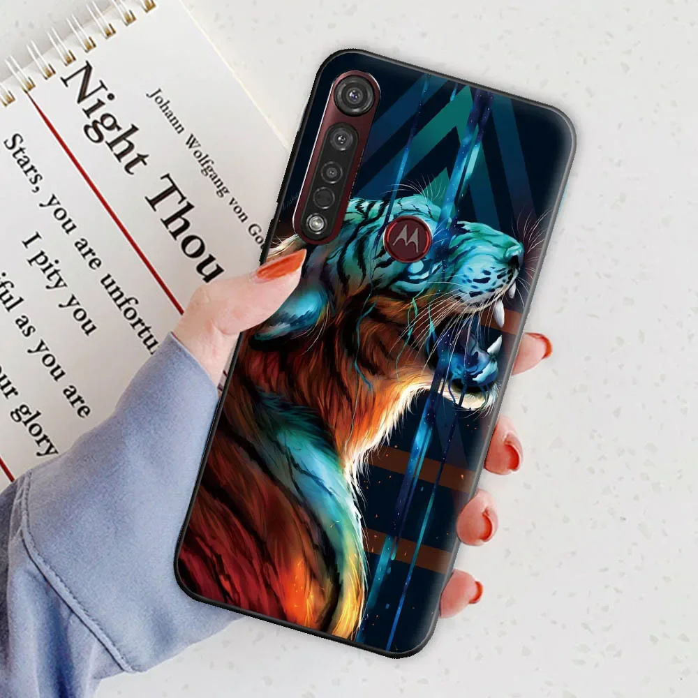 Sleek TPU Matte Soft Protective Case for Motorola Moto G8 Series