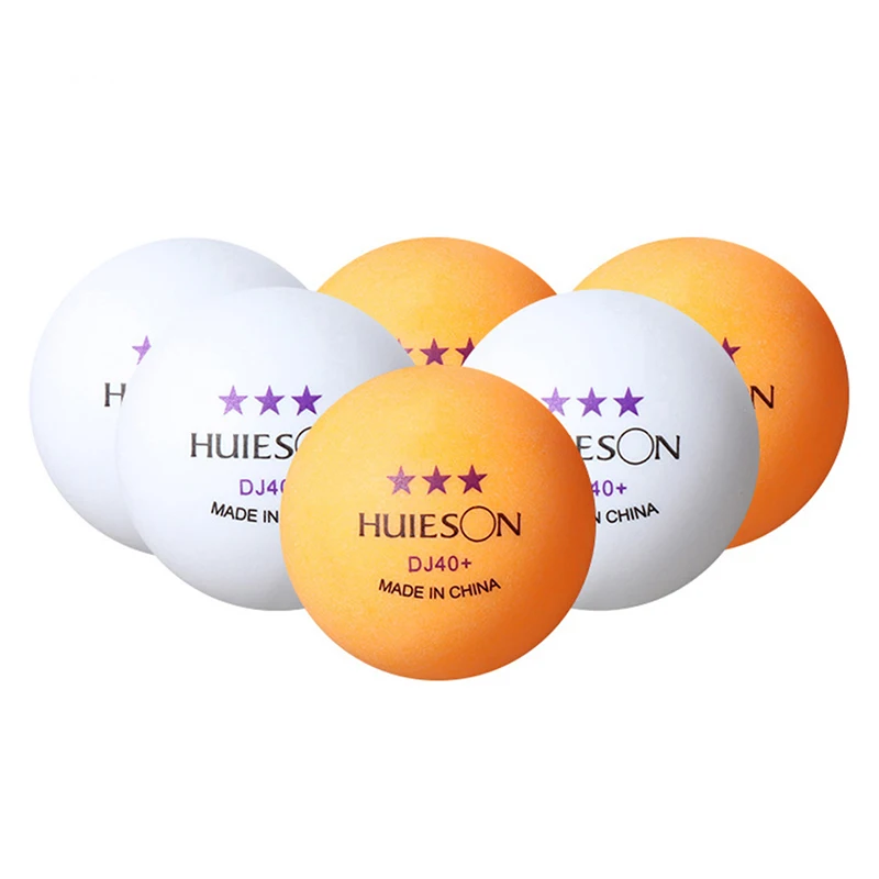 

10Pcs 3-Star Professional DJ40+ 2.8g Table Tennis Ping Pong Ball White Yellow Amateur Advanced Training Competition Ball