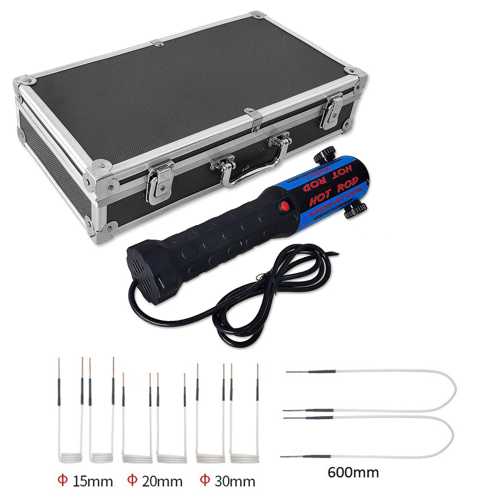 

1000W Handheld Flameless Electromagnetic Induction Heater With 8 Pieces Coil Kits For Auto Use Bolt Remover 220/110V