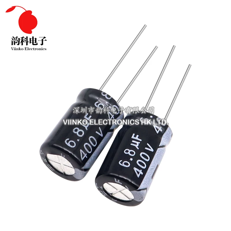 5pcs 400V Aluminum Electrolytic Capacitor 1UF-150UF