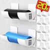 20/2pcs Wall Mounted Trash Bags Holder Garbage Bag Storage Box Organizer Plastic Bag Film Container Dispenser For Kitchen Shelf 1