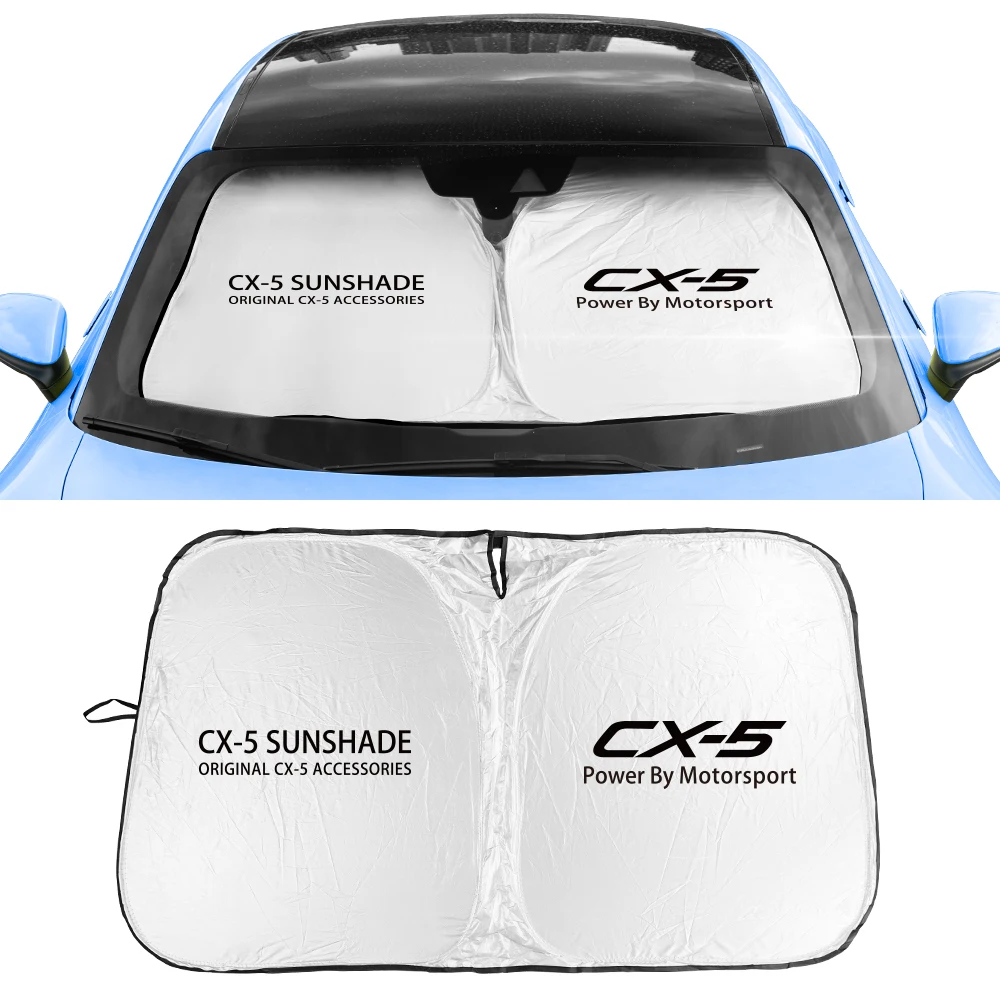 Car Windshield Sunshade Anti UV Cover Protector Interior Accessories For Mazda CX5 CX-5 KE KF AWD Skyactiv CX 5 SUV