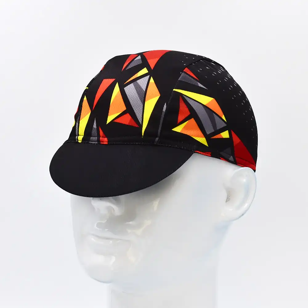 Classic Retro Print Cycling Caps for Men and Women, Breathable Bicycle Hat, Bike Caps, Unisex 3