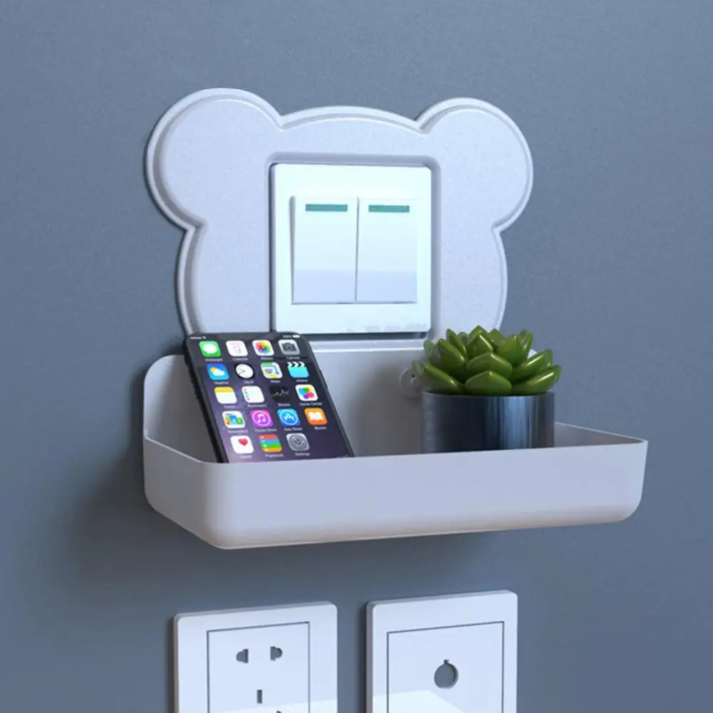 

Регулируемый настенный стеллаж для хранения, многофункциональный настенный стеллаж для хранения для спальни, ванной комнаты