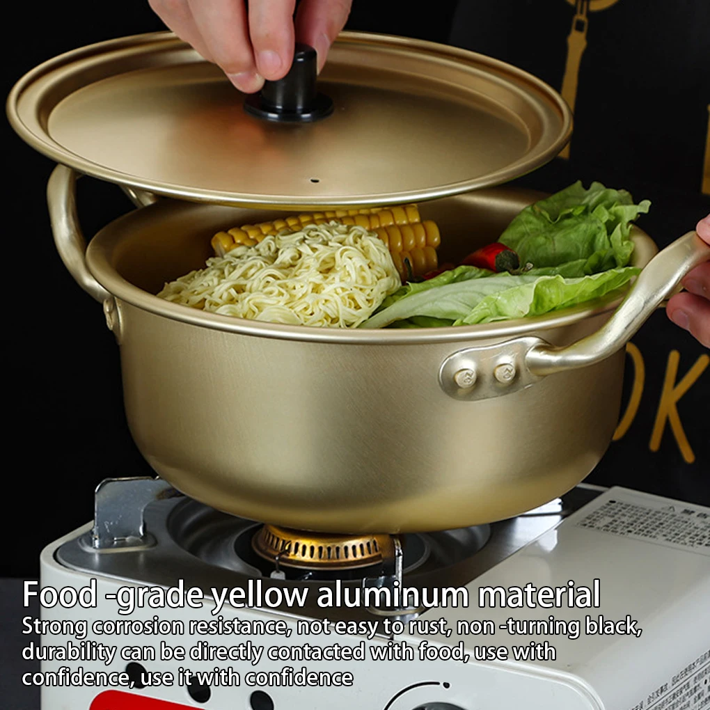 Noddle Spaghetti Vegetable Pot Aluminum Cooker Picnicking Cooking Tool