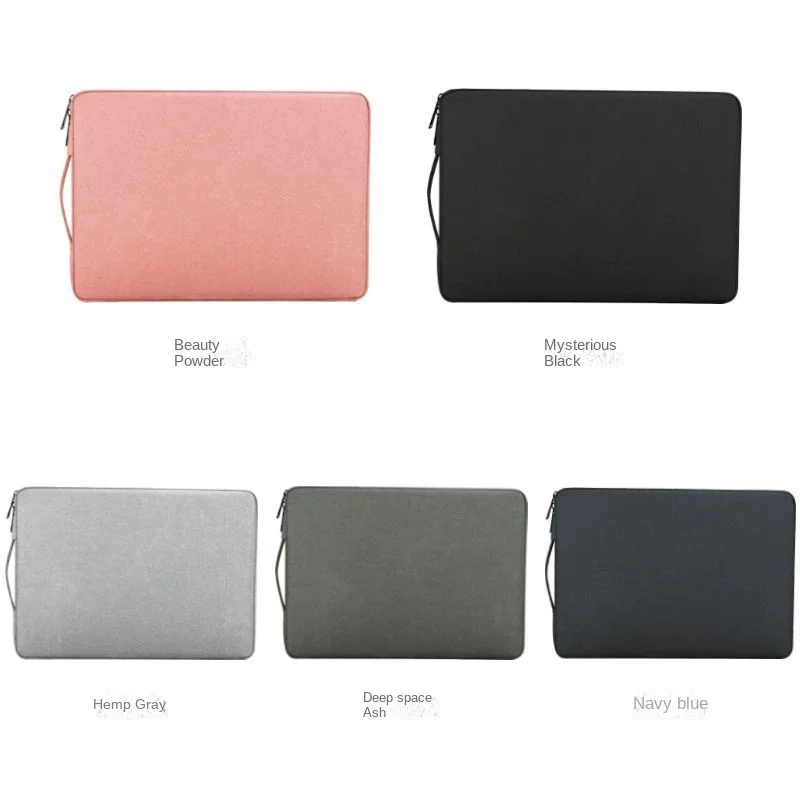 In Stock Laptop Bag Large Capacity Waterproof Laptop Bag Shock-proof Thickened Pile Inner Liner Flat Bag  laptop bag off bag