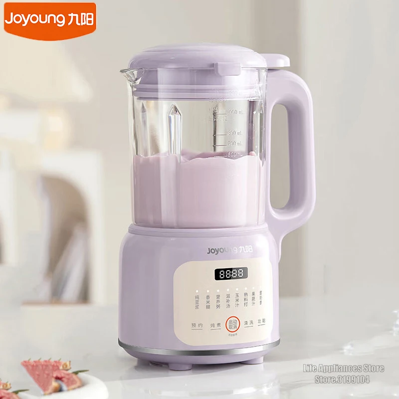 

Joyoung 1.2L Soymilk Maker Блендер для горячих холодных напитков 3-12H Предварительная синхронизация 23000 об / мин Стеноломный миксер Фильтр Бесплатная машина для соевого молока