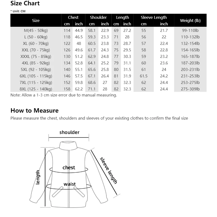 Cotton jacket Parka coat Parkas coat Winter Jackets Men Parkas Thicken Warm Cotton Hoodie Coats Oversize 6XL 7XL 8XL Plus Size Windbreak Black Loose Male Waterproof