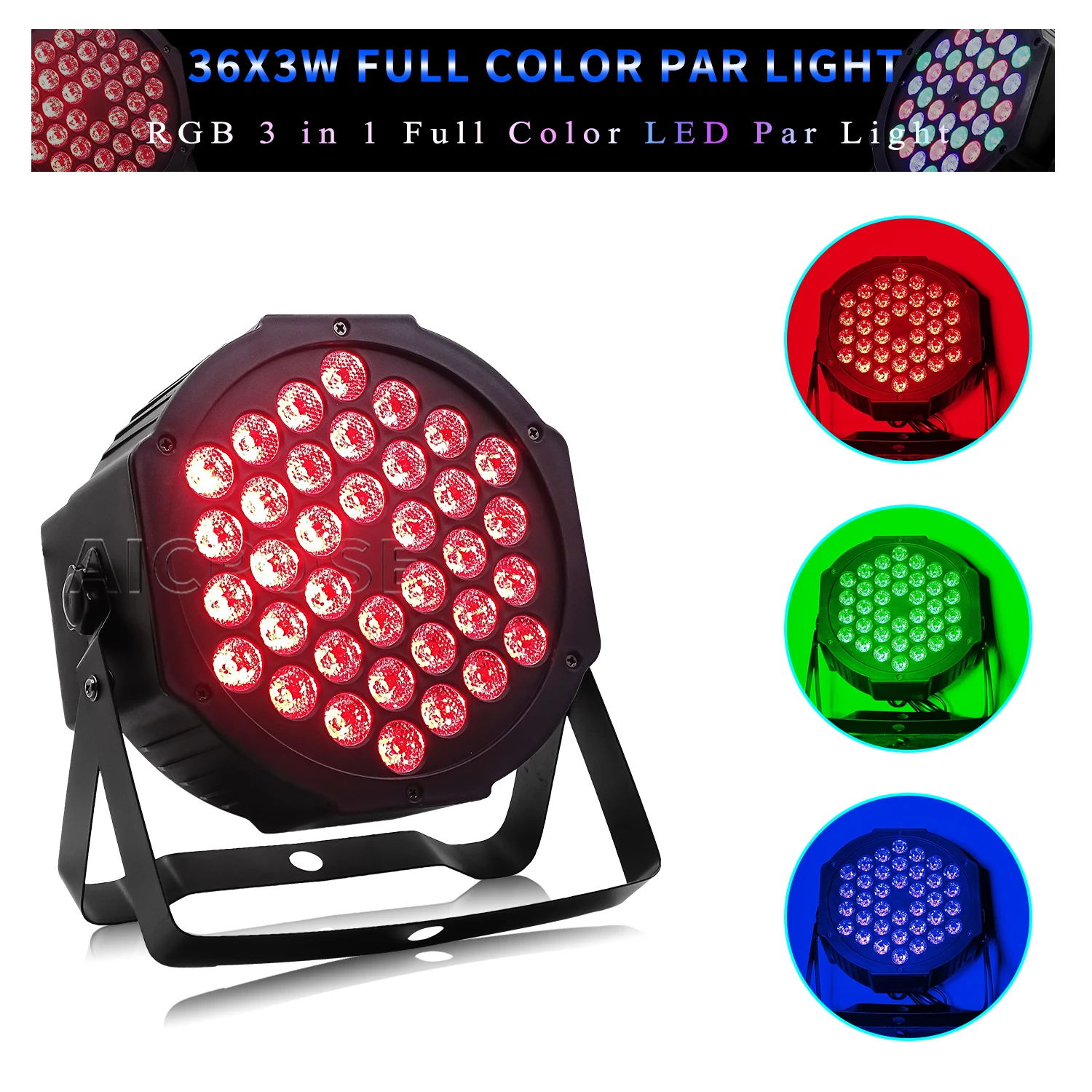 Par LED RGB 36X3W Light 36 LED Full Color