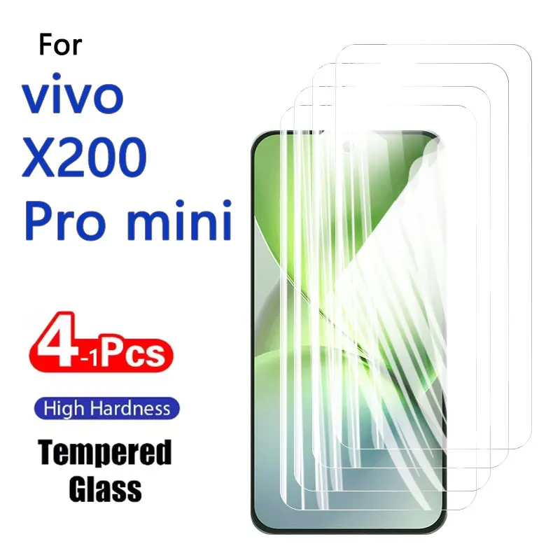 Premium Tempered Glass Screen Protector - High Aluminum, Anti-Scratch, Fingerprint Resistant, Case Friendly (1-4 Pack)