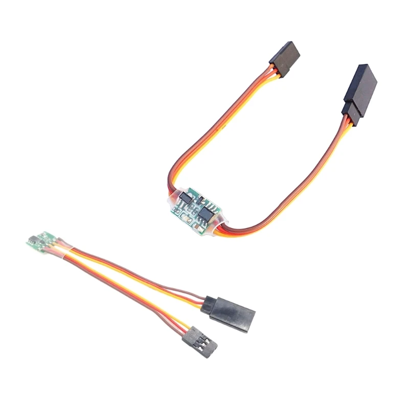 4-6V/3.6V-24V Servo Reverser Inverter JR Futaba Aircraft Airplanes Rotations Steering Gear Replace Accessories