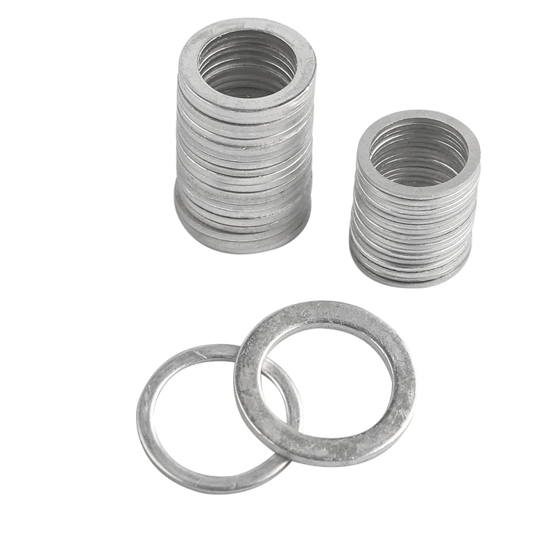 Carbon Steel Galvanized Round Shape Gasket Flat Shim M6 Aluminum  Countersunk Washer - China Bolt, Gasket