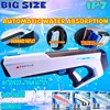 MYJCK Big SIze Fully Electric Water Gun Toy Swimming Pool Play Adult Toy Outdoor Games High Pressure Water Gun Summer Kids Toys 2