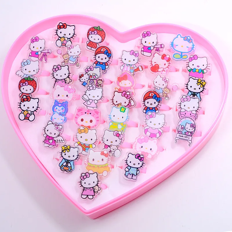Children Cartoon Ring Toy 36PCS/Box