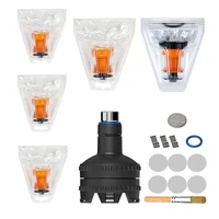 EASY VALVE Filling Starter Kit for VOLCANO DIGIT VOLCANO CLASSIC Balloon Bag Cleaning Brush Clip Screen 1