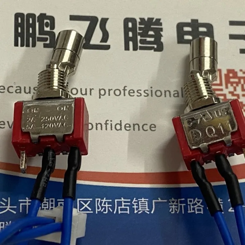 1 Pz Muslimataiwan Provincia Q11 3-Pin 2-Gear Interruttore A Levetta On-Off Shake Head Lock Interruttore Anticollisione