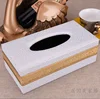 High Quality Leather Tissue Box Napkin Holder Paper Case Bathroom Tissue Box Cover Car Napkin Storage Modern Toilet Paper Box 3
