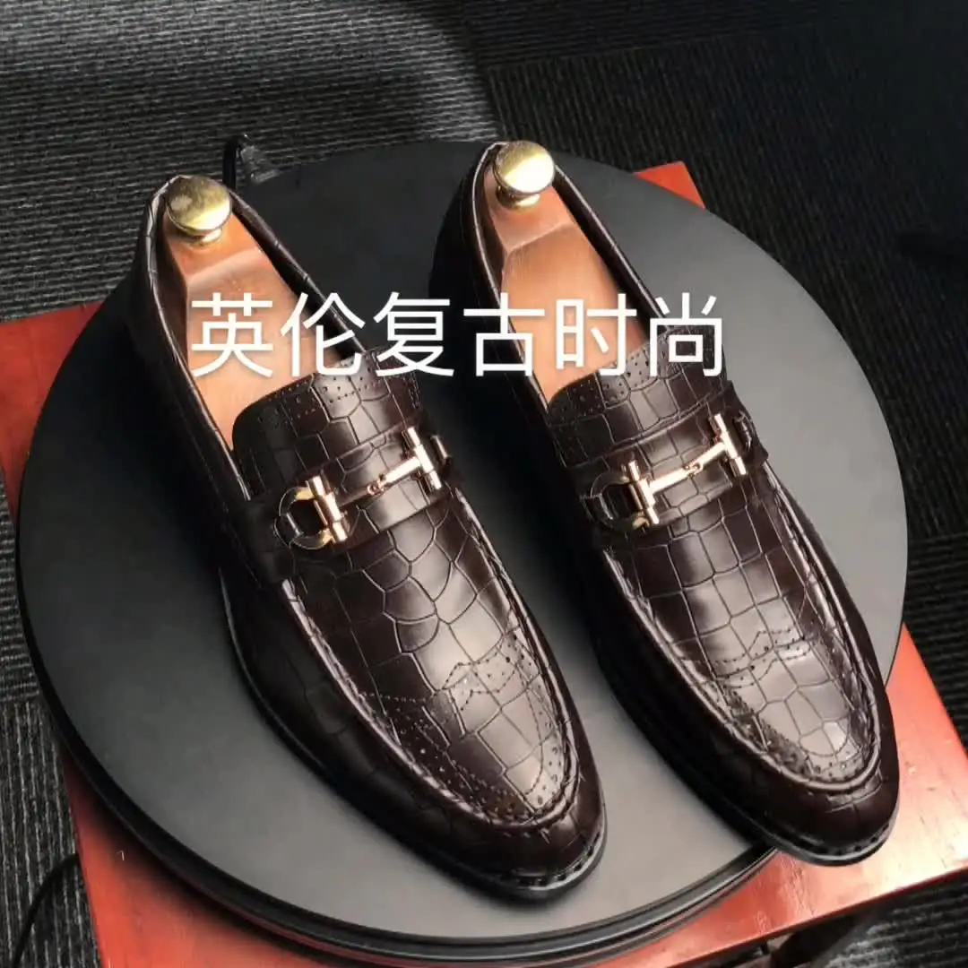 Classic Social Leather Shoes For Men Leather