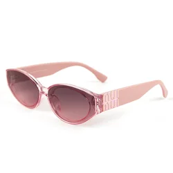 Luxury Unisex Designer Oval Sunglasses with UV400 Protection (C5)