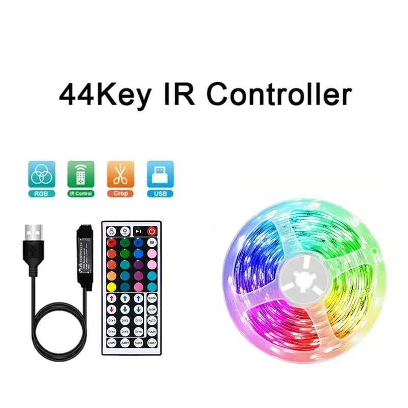 ตัวเลือกสินค้า LED Strip บลูทูธ ปรับสีได้ ตกแต่งห้อง