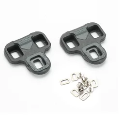 Ultralight Self-Locking Bicycle Pedal Cleats with Floating Design (One Pair)