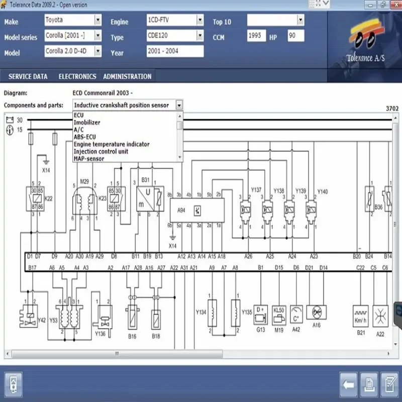 2021 nouveaux données de tolérance 2009.2 données de réparation automobile avec logiciel d'activateur illimité keygen gratuit outil de réparation automobile diagnostic