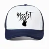 Bassist Guitar Music Band hat Bass Guitarist Rock Baseball Cap Harajuku Print Graphic Hip Hop Y2K caps cool Mesh breathable Hats 5