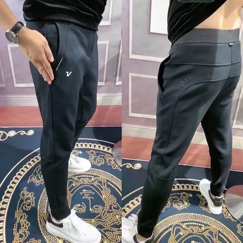 

2024 golf wear men's golf casual pants four way elastic fashion slim spring and autumn new straight leg pants fitness pants
