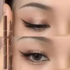 0.01mm Ultra Slender Liquid Eyeliner Pen, Extra Slim Eyebrows Pen Waterproof Professional Sweat Proof Liquid Eye Brow Pencil Lon 2