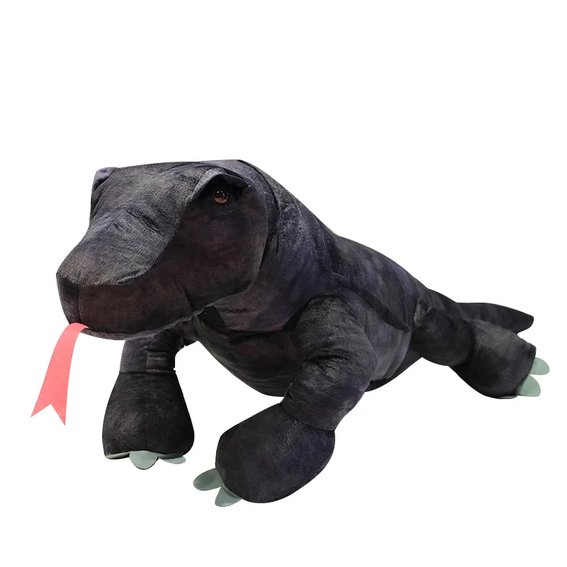thumbnail image 1 of Peluche de dragón de Komodo de gran tamaño, de 40 a 120 cm, con forma de lagarto, suave y realista, regalo creativo, 1 of 5