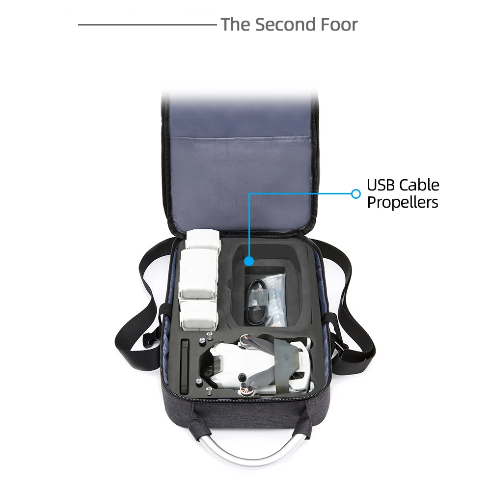 Storage Bag for Mini 4 Pro RC 2/RC-N2 Controller Drone Accessories