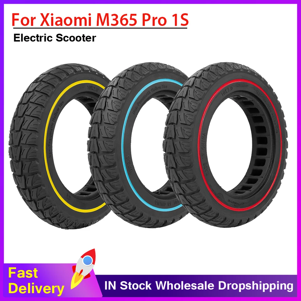 ยางนอก-ใน ขนาด 10x2.0 นิ้ว สำหรับ Xiaomi M365,1S,Pro (Xiaomi tire