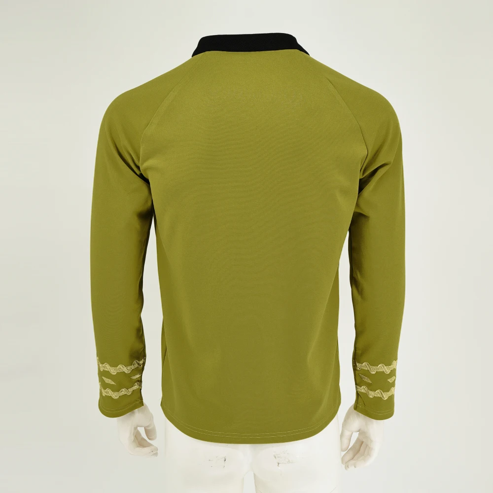 Cosplay TOS Captain Kirk Spock Starfleet Tops for Men's Coat Halloween Party Prop
