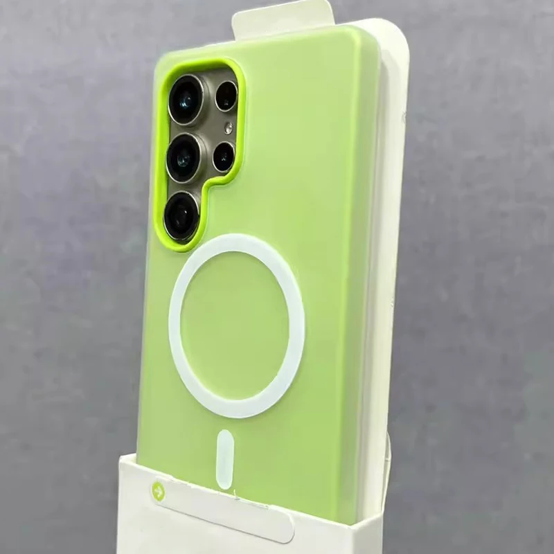 Luxury Candy Color 2-in-1 Magnetic Magsafe Wireless Charging Case