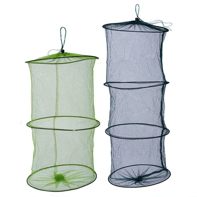 Portable Folding Fishing Net Fish Shrimp Cage Trap  Foldable Fishing Net Shrimp  - Fishing Net - Aliexpress