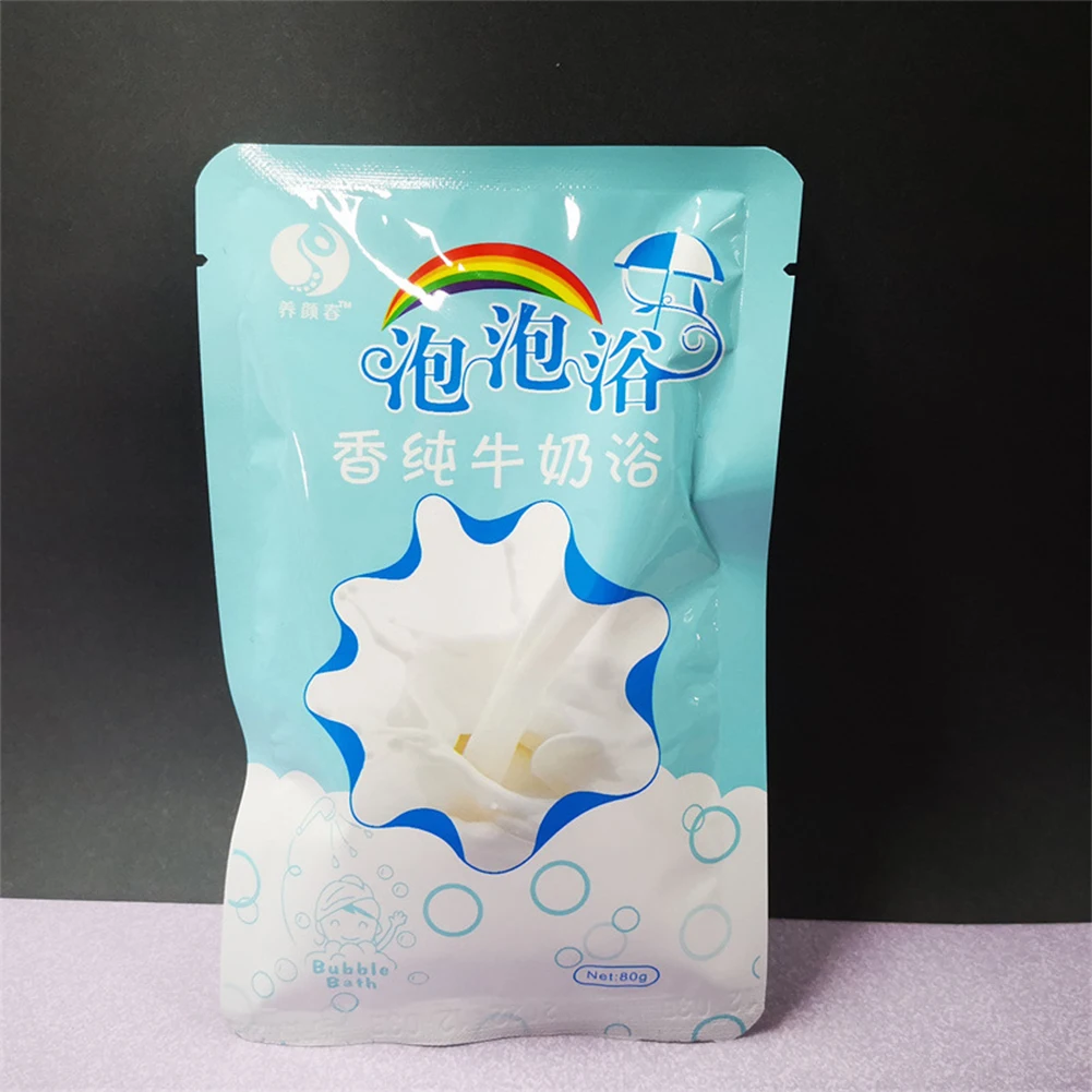 

Milk Bubble Bath Liquid 80g Moisturizing Whitening Nourshing Body Wash