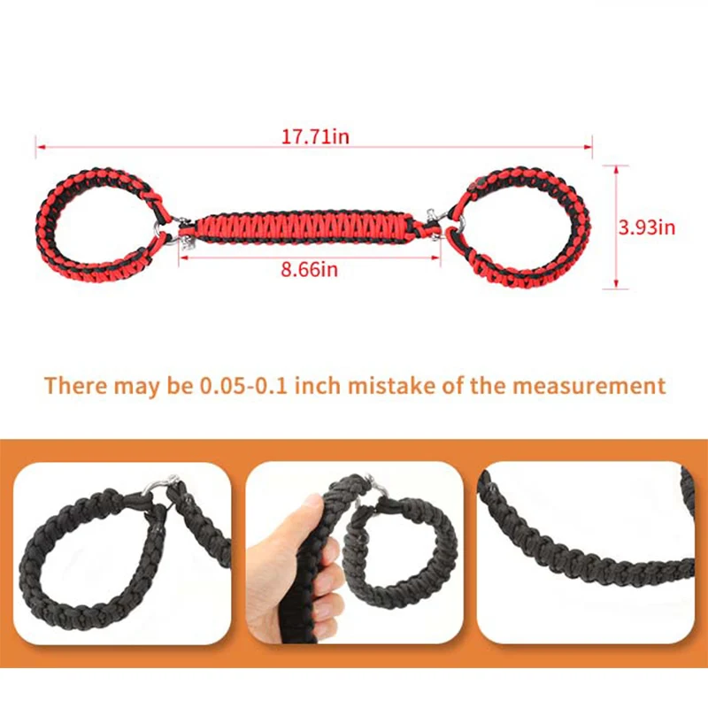 HEBE Top Handle Rope for Jeep Wrangler JK 2007- for Jeep Wrangler JL-Car Interior Accessoriess