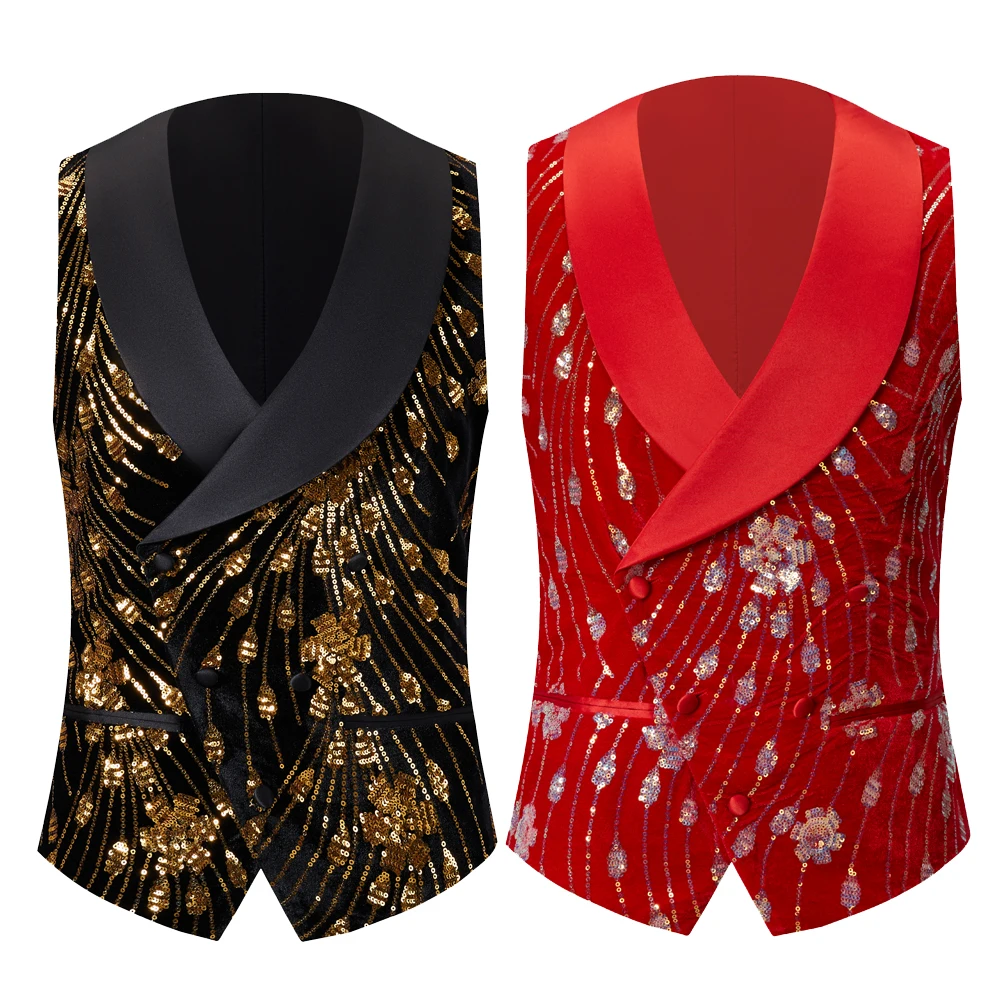 Gilet De Spectacle Rouge Paillettes - Hobby Horse - Taille 1X - Neuf