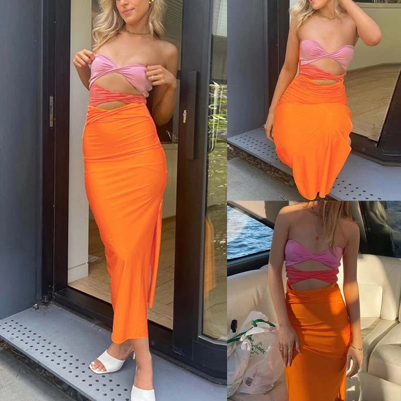 bodycon twist dress