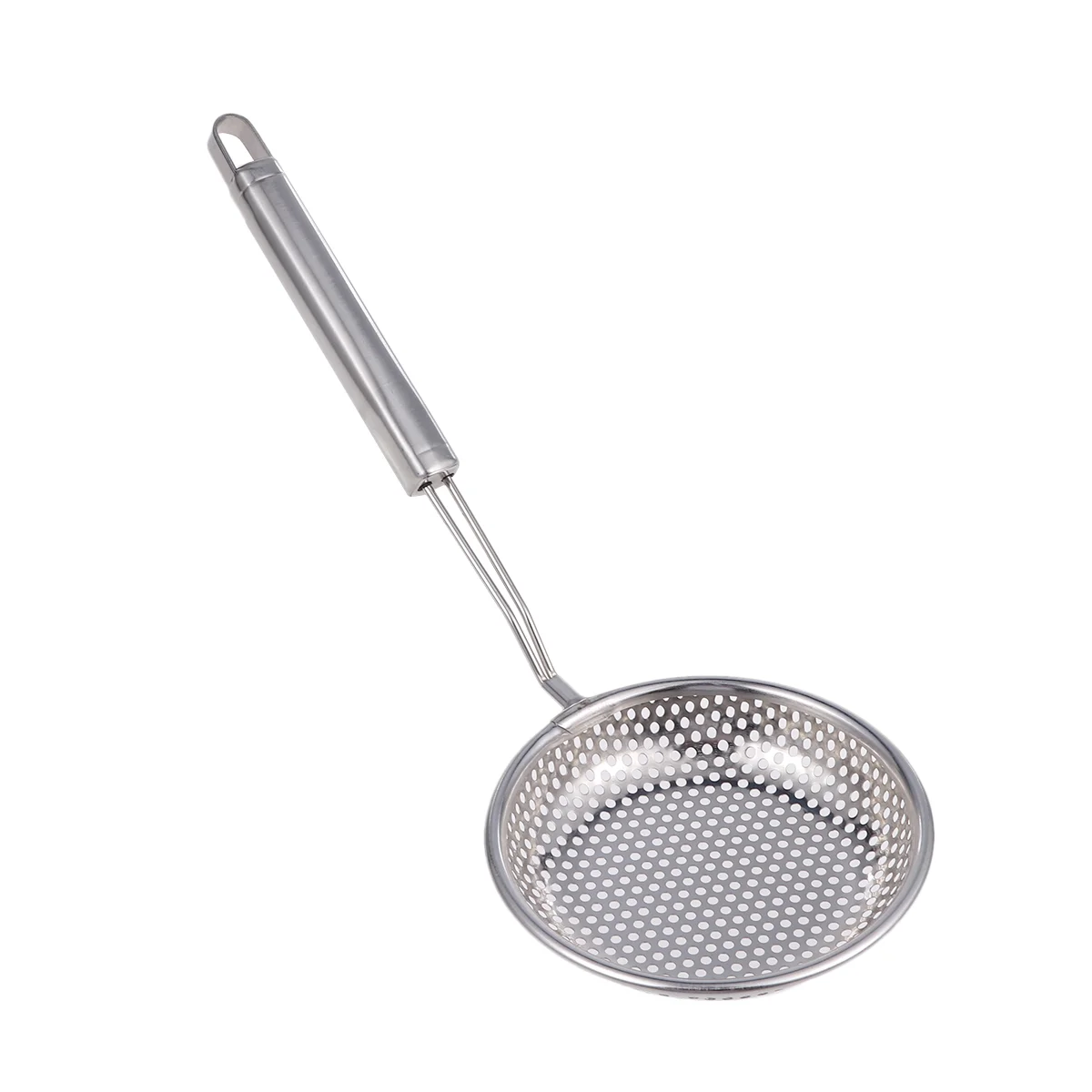 

Stainless Steel Colander Scoop Hot Pot Slotted Spoon Food Serving Ladle Frying Strainer Kitchen Utensil for Home Restaurant