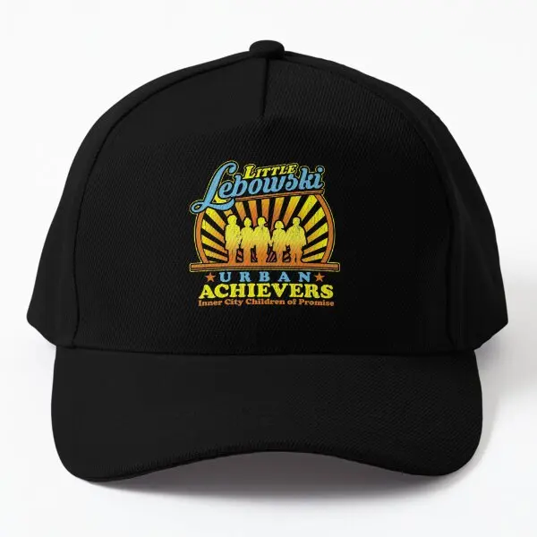 

Little Lebowski Urban Achievers Baseball Cap Hat Summer Printed Snapback Hip Hop Women Boys Spring Black Solid Color Bonnet