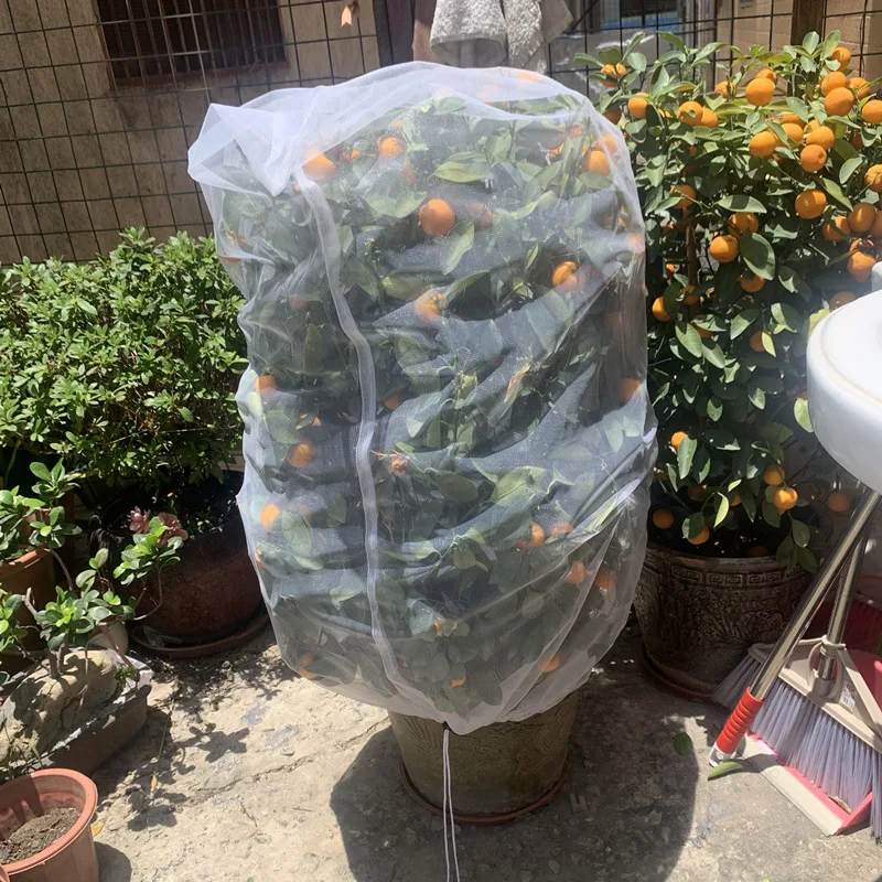 Description Picture 2 of item1Pc Garden Plant Tree Fruit Cover Bug Net Barrier Bag Vegetable Protection Tool