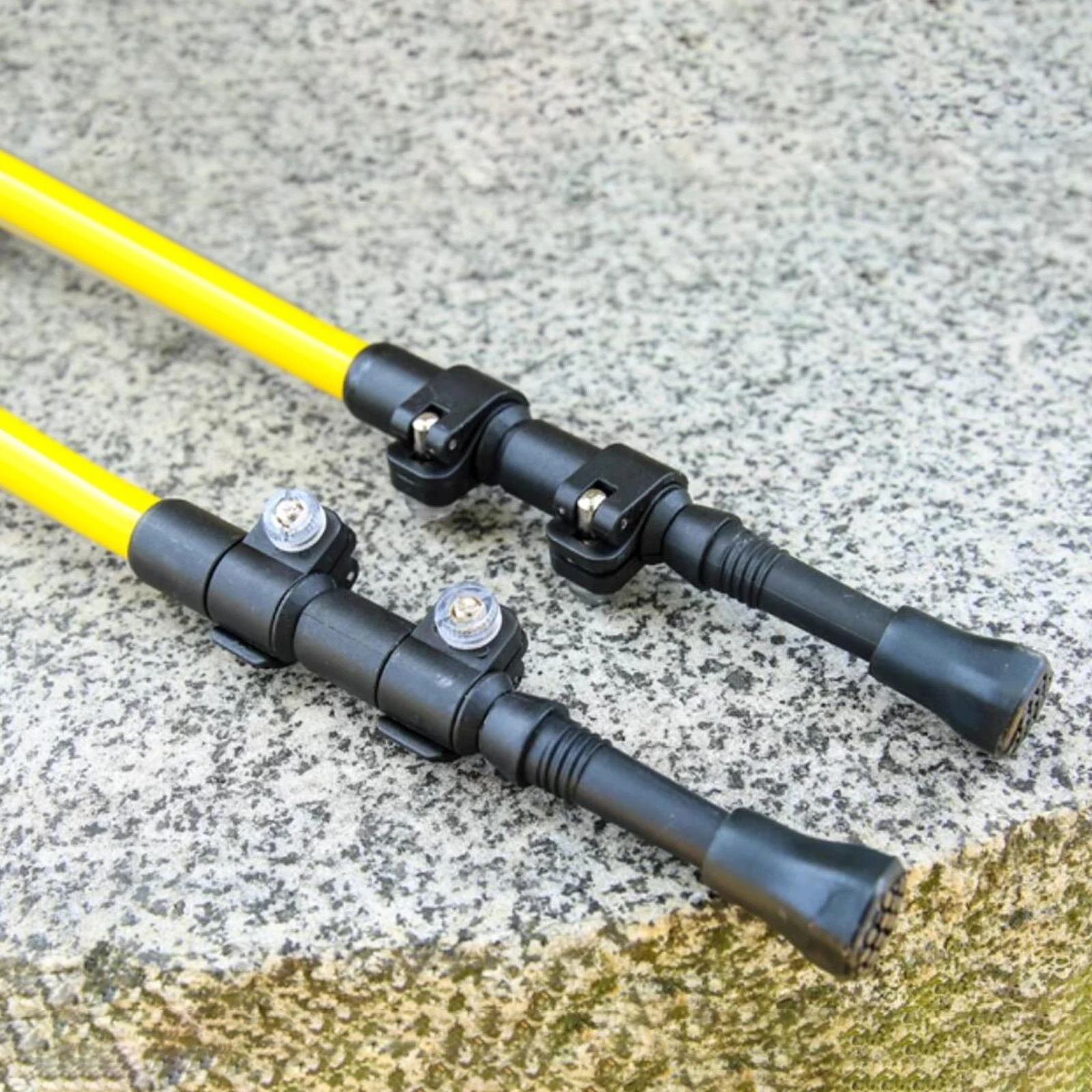 Walking Stick Lock Handle Parts Durable Trekking Pole Lock Replacement Portable Locks Clip Clasp Cane Outdoor Hiking 4